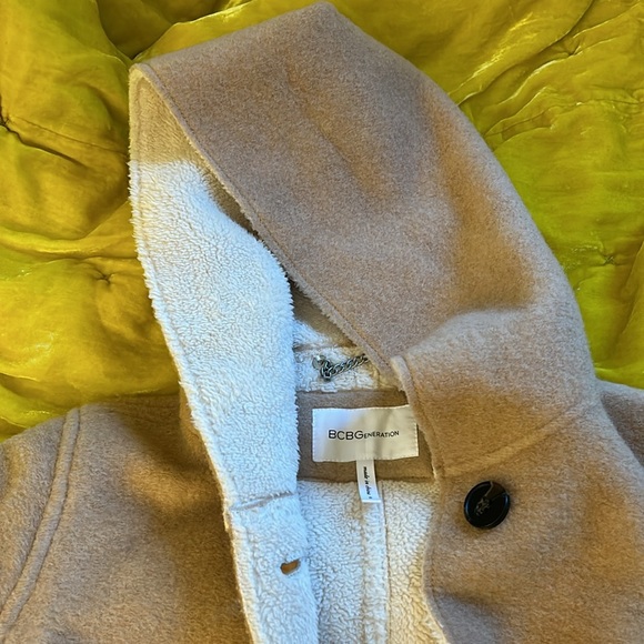 BCBG wool coat with fleece lining - Picture 2 of 7
